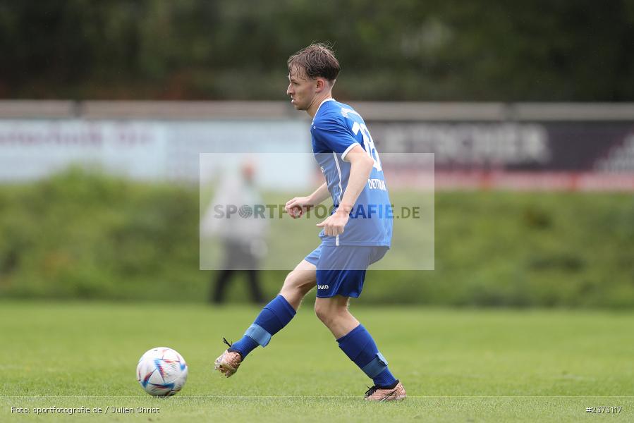 Simon Dettmar, Sportgelände, Unterpleichfeld, 06.08.2023, sport, action, BFV, Fussball, Saison 2023/2024, 4. Spieltag, Landesliga Nordwest, TUS, TSV, TuS 1893 Aschaffenburg-Leider, TSV Unterpleichfeld - Bild-ID: 2373117