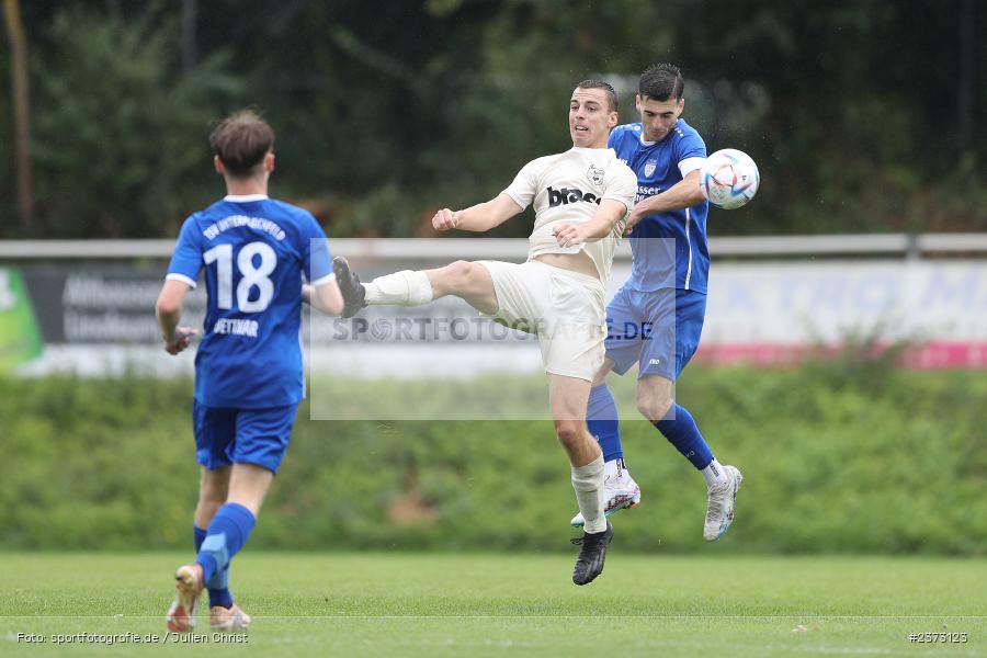 Philipp Zschirpe, Sportgelände, Unterpleichfeld, 06.08.2023, sport, action, BFV, Fussball, Saison 2023/2024, 4. Spieltag, Landesliga Nordwest, TUS, TSV, TuS 1893 Aschaffenburg-Leider, TSV Unterpleichfeld - Bild-ID: 2373123
