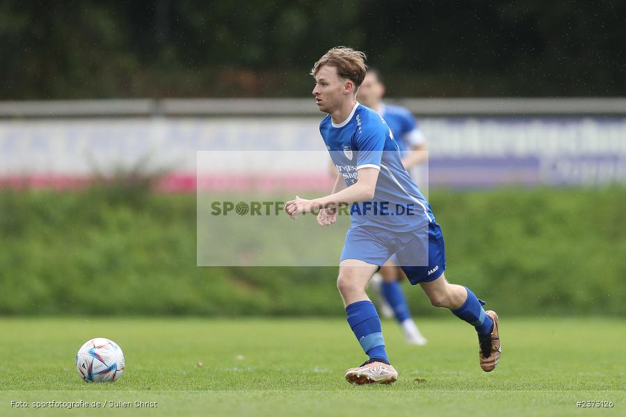 Simon Dettmar, Sportgelände, Unterpleichfeld, 06.08.2023, sport, action, BFV, Fussball, Saison 2023/2024, 4. Spieltag, Landesliga Nordwest, TUS, TSV, TuS 1893 Aschaffenburg-Leider, TSV Unterpleichfeld - Bild-ID: 2373126