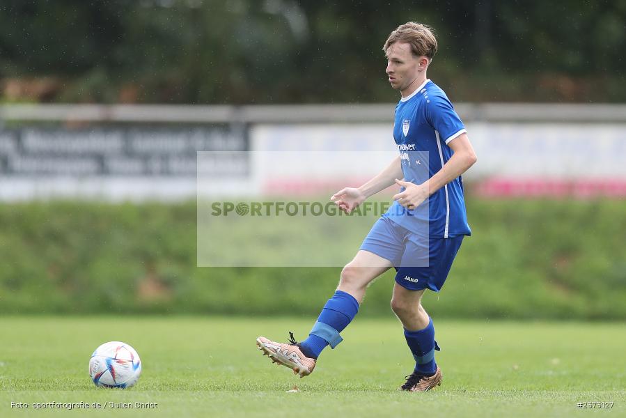 Simon Dettmar, Sportgelände, Unterpleichfeld, 06.08.2023, sport, action, BFV, Fussball, Saison 2023/2024, 4. Spieltag, Landesliga Nordwest, TUS, TSV, TuS 1893 Aschaffenburg-Leider, TSV Unterpleichfeld - Bild-ID: 2373127