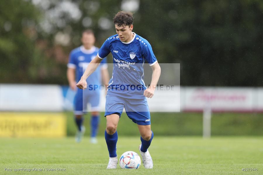 Jakob Wehr, Sportgelände, Unterpleichfeld, 06.08.2023, sport, action, BFV, Fussball, Saison 2023/2024, 4. Spieltag, Landesliga Nordwest, TUS, TSV, TuS 1893 Aschaffenburg-Leider, TSV Unterpleichfeld - Bild-ID: 2373140