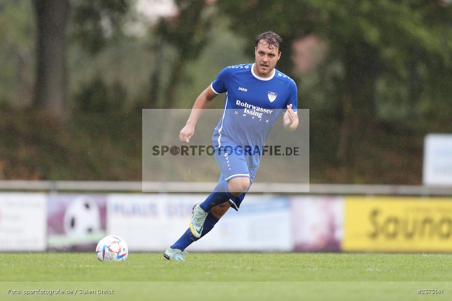 Kevin Dees, Sportgelände, Unterpleichfeld, 06.08.2023, sport, action, BFV, Fussball, Saison 2023/2024, 4. Spieltag, Landesliga Nordwest, TUS, TSV, TuS 1893 Aschaffenburg-Leider, TSV Unterpleichfeld - Bild-ID: 2373141