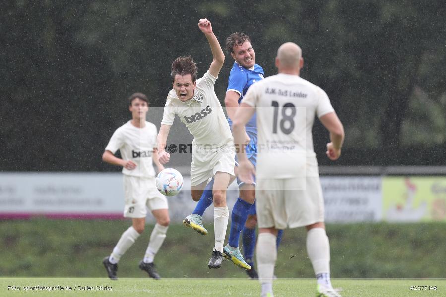 Leon Sauer, Sportgelände, Unterpleichfeld, 06.08.2023, sport, action, BFV, Fussball, Saison 2023/2024, 4. Spieltag, Landesliga Nordwest, TUS, TSV, TuS 1893 Aschaffenburg-Leider, TSV Unterpleichfeld - Bild-ID: 2373148