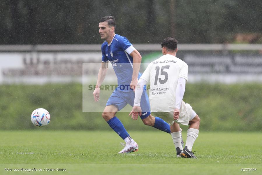 Julian Horn, Sportgelände, Unterpleichfeld, 06.08.2023, sport, action, BFV, Fussball, Saison 2023/2024, 4. Spieltag, Landesliga Nordwest, TUS, TSV, TuS 1893 Aschaffenburg-Leider, TSV Unterpleichfeld - Bild-ID: 2373149