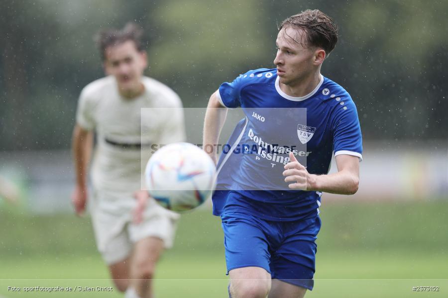Simon Dettmar, Sportgelände, Unterpleichfeld, 06.08.2023, sport, action, BFV, Fussball, Saison 2023/2024, 4. Spieltag, Landesliga Nordwest, TUS, TSV, TuS 1893 Aschaffenburg-Leider, TSV Unterpleichfeld - Bild-ID: 2373152