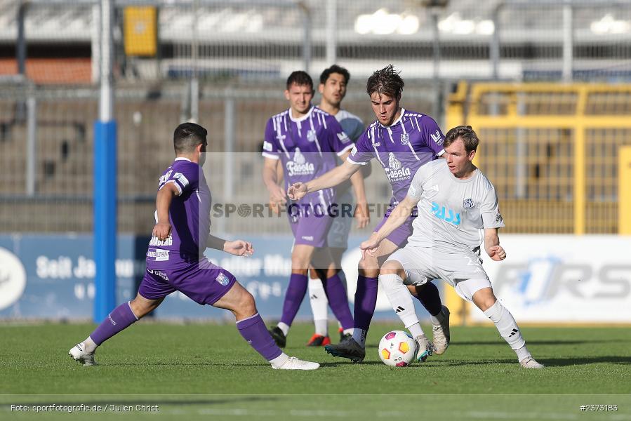 Tom Schulz, Stadion am Schönbusch, Aschaffenburg, 11.08.2023, sport, action, BFV, Fussball, Saison 2023/2024, 4. Spieltag, Regionalliga Bayern, FCE, SVA, FC Eintracht Bamberg, SV Viktoria Aschaffenburg - Bild-ID: 2373183