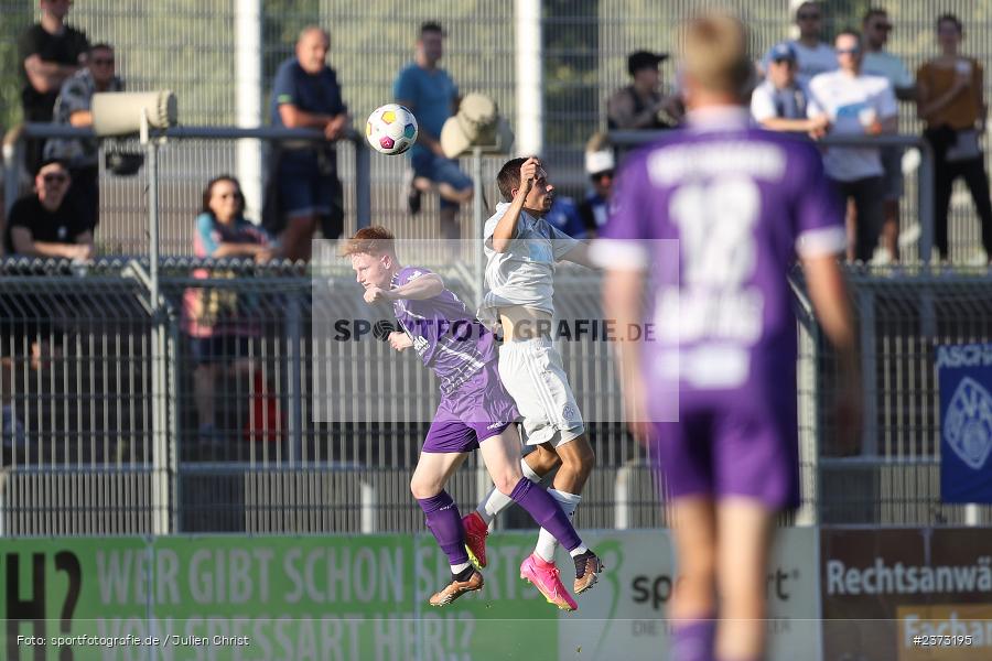 Veit Klement, Stadion am Schönbusch, Aschaffenburg, 11.08.2023, sport, action, BFV, Fussball, Saison 2023/2024, 4. Spieltag, Regionalliga Bayern, FCE, SVA, FC Eintracht Bamberg, SV Viktoria Aschaffenburg - Bild-ID: 2373195