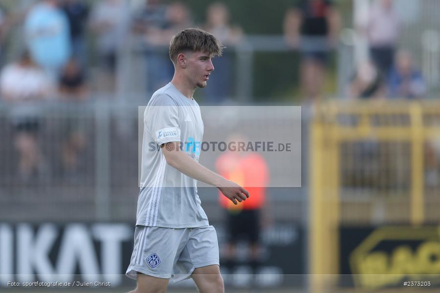 Lars Kleiner, Stadion am Schönbusch, Aschaffenburg, 11.08.2023, sport, action, BFV, Fussball, Saison 2023/2024, 4. Spieltag, Regionalliga Bayern, FCE, SVA, FC Eintracht Bamberg, SV Viktoria Aschaffenburg - Bild-ID: 2373203