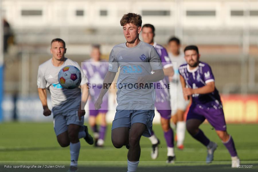 Lars Kleiner, Stadion am Schönbusch, Aschaffenburg, 11.08.2023, sport, action, BFV, Fussball, Saison 2023/2024, 4. Spieltag, Regionalliga Bayern, FCE, SVA, FC Eintracht Bamberg, SV Viktoria Aschaffenburg - Bild-ID: 2373207