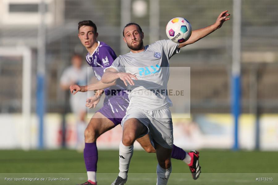 Lucas Sitter, Stadion am Schönbusch, Aschaffenburg, 11.08.2023, sport, action, BFV, Fussball, Saison 2023/2024, 4. Spieltag, Regionalliga Bayern, FCE, SVA, FC Eintracht Bamberg, SV Viktoria Aschaffenburg - Bild-ID: 2373210