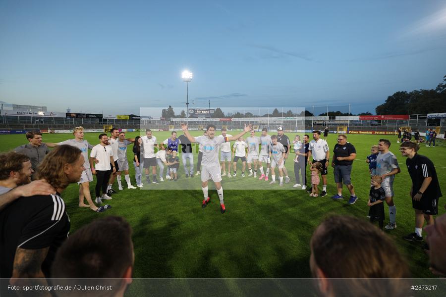 Stadion am Schönbusch, Aschaffenburg, 11.08.2023, sport, action, BFV, Fussball, Saison 2023/2024, 4. Spieltag, Regionalliga Bayern, FCE, SVA, FC Eintracht Bamberg, SV Viktoria Aschaffenburg - Bild-ID: 2373217