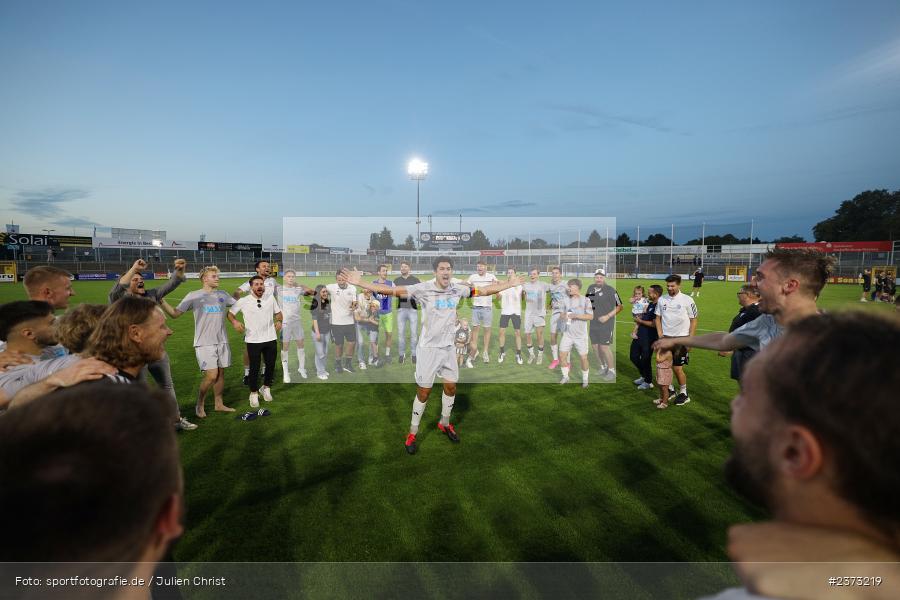 Stadion am Schönbusch, Aschaffenburg, 11.08.2023, sport, action, BFV, Fussball, Saison 2023/2024, 4. Spieltag, Regionalliga Bayern, FCE, SVA, FC Eintracht Bamberg, SV Viktoria Aschaffenburg - Bild-ID: 2373219