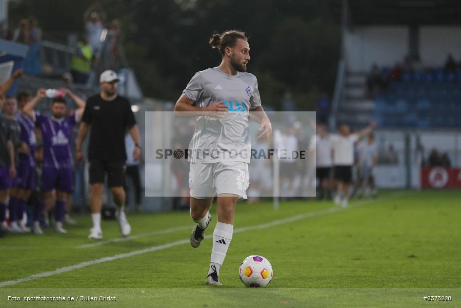 Lucas Sitter, Stadion am Schönbusch, Aschaffenburg, 11.08.2023, sport, action, BFV, Fussball, Saison 2023/2024, 4. Spieltag, Regionalliga Bayern, FCE, SVA, FC Eintracht Bamberg, SV Viktoria Aschaffenburg - Bild-ID: 2373228 Lucas Sitter, Stadion am Schönbusch, Aschaffenburg, 11.08.2023, sport, action, BFV, Fussball, Saison 2023/2024, 4. Spieltag, Regionalliga Bayern, FCE, SVA, FC Eintracht Bamberg, SV Viktoria Aschaffenburg - Bild-ID: 2373228