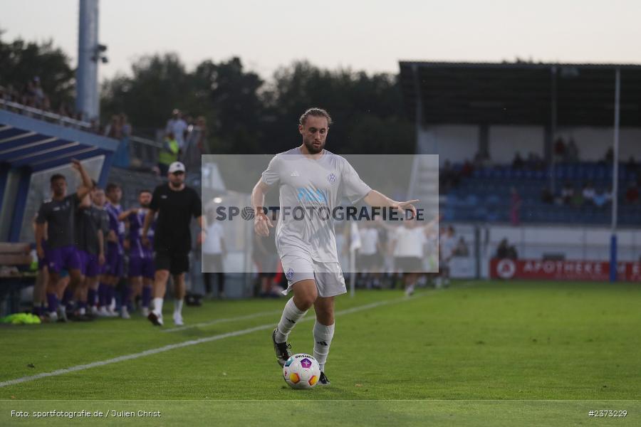 Lucas Sitter, Stadion am Schönbusch, Aschaffenburg, 11.08.2023, sport, action, BFV, Fussball, Saison 2023/2024, 4. Spieltag, Regionalliga Bayern, FCE, SVA, FC Eintracht Bamberg, SV Viktoria Aschaffenburg - Bild-ID: 2373229 Lucas Sitter, Stadion am Schönbusch, Aschaffenburg, 11.08.2023, sport, action, BFV, Fussball, Saison 2023/2024, 4. Spieltag, Regionalliga Bayern, FCE, SVA, FC Eintracht Bamberg, SV Viktoria Aschaffenburg - Bild-ID: 2373229