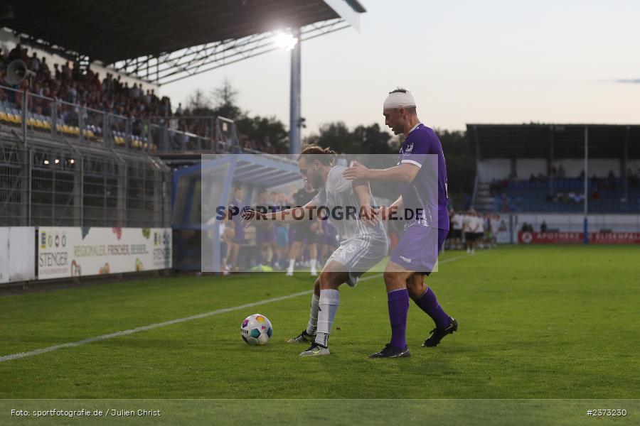 Lucas Sitter, Stadion am Schönbusch, Aschaffenburg, 11.08.2023, sport, action, BFV, Fussball, Saison 2023/2024, 4. Spieltag, Regionalliga Bayern, FCE, SVA, FC Eintracht Bamberg, SV Viktoria Aschaffenburg - Bild-ID: 2373230 Lucas Sitter, Stadion am Schönbusch, Aschaffenburg, 11.08.2023, sport, action, BFV, Fussball, Saison 2023/2024, 4. Spieltag, Regionalliga Bayern, FCE, SVA, FC Eintracht Bamberg, SV Viktoria Aschaffenburg - Bild-ID: 2373230