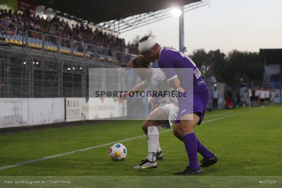 Lucas Sitter, Stadion am Schönbusch, Aschaffenburg, 11.08.2023, sport, action, BFV, Fussball, Saison 2023/2024, 4. Spieltag, Regionalliga Bayern, FCE, SVA, FC Eintracht Bamberg, SV Viktoria Aschaffenburg - Bild-ID: 2373231 Lucas Sitter, Stadion am Schönbusch, Aschaffenburg, 11.08.2023, sport, action, BFV, Fussball, Saison 2023/2024, 4. Spieltag, Regionalliga Bayern, FCE, SVA, FC Eintracht Bamberg, SV Viktoria Aschaffenburg - Bild-ID: 2373231