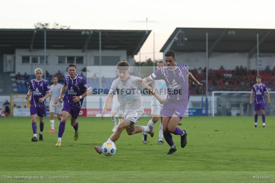 Lars Kleiner, Stadion am Schönbusch, Aschaffenburg, 11.08.2023, sport, action, BFV, Fussball, Saison 2023/2024, 4. Spieltag, Regionalliga Bayern, FCE, SVA, FC Eintracht Bamberg, SV Viktoria Aschaffenburg - Bild-ID: 2373241 Lars Kleiner, Stadion am Schönbusch, Aschaffenburg, 11.08.2023, sport, action, BFV, Fussball, Saison 2023/2024, 4. Spieltag, Regionalliga Bayern, FCE, SVA, FC Eintracht Bamberg, SV Viktoria Aschaffenburg - Bild-ID: 2373241