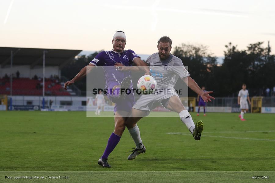 Lucas Sitter, Stadion am Schönbusch, Aschaffenburg, 11.08.2023, sport, action, BFV, Fussball, Saison 2023/2024, 4. Spieltag, Regionalliga Bayern, FCE, SVA, FC Eintracht Bamberg, SV Viktoria Aschaffenburg - Bild-ID: 2373243 Lucas Sitter, Stadion am Schönbusch, Aschaffenburg, 11.08.2023, sport, action, BFV, Fussball, Saison 2023/2024, 4. Spieltag, Regionalliga Bayern, FCE, SVA, FC Eintracht Bamberg, SV Viktoria Aschaffenburg - Bild-ID: 2373243
