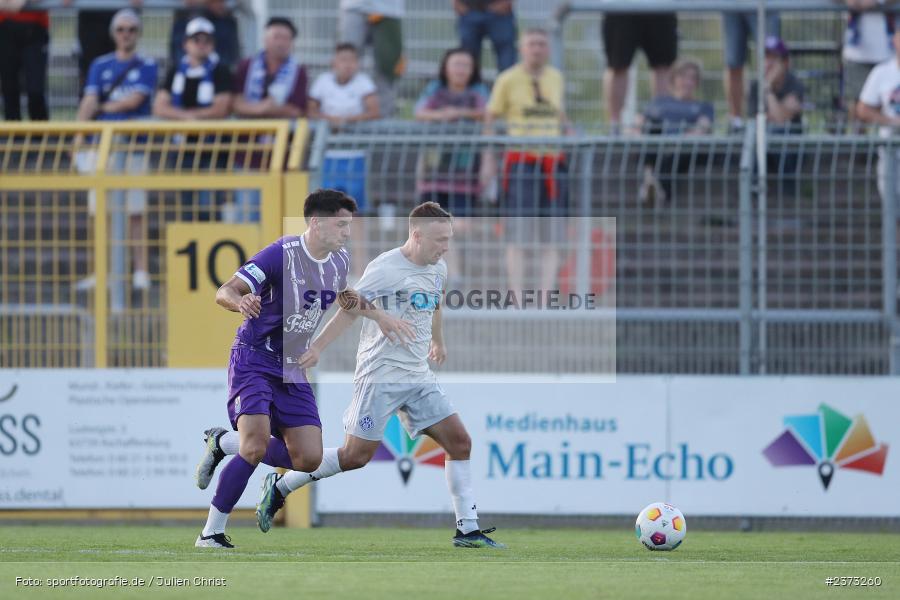 Alexandru Paraschiv, Stadion am Schönbusch, Aschaffenburg, 11.08.2023, sport, action, BFV, Fussball, Saison 2023/2024, 4. Spieltag, Regionalliga Bayern, FCE, SVA, FC Eintracht Bamberg, SV Viktoria Aschaffenburg - Bild-ID: 2373260 Alexandru Paraschiv, Stadion am Schönbusch, Aschaffenburg, 11.08.2023, sport, action, BFV, Fussball, Saison 2023/2024, 4. Spieltag, Regionalliga Bayern, FCE, SVA, FC Eintracht Bamberg, SV Viktoria Aschaffenburg - Bild-ID: 2373260