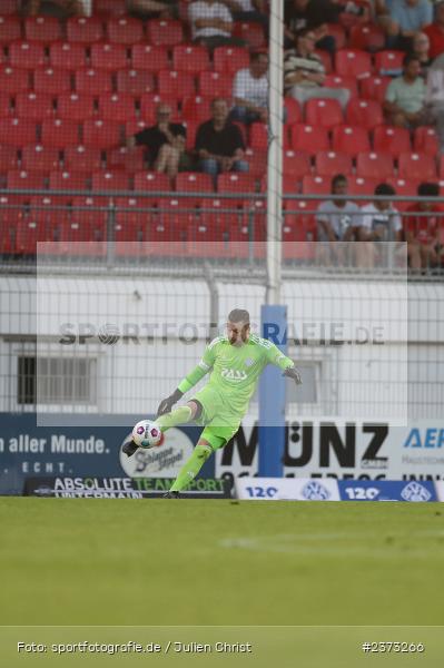 Max Grün, Stadion am Schönbusch, Aschaffenburg, 11.08.2023, sport, action, BFV, Fussball, Saison 2023/2024, 4. Spieltag, Regionalliga Bayern, FCE, SVA, FC Eintracht Bamberg, SV Viktoria Aschaffenburg - Bild-ID: 2373266 Max Grün, Stadion am Schönbusch, Aschaffenburg, 11.08.2023, sport, action, BFV, Fussball, Saison 2023/2024, 4. Spieltag, Regionalliga Bayern, FCE, SVA, FC Eintracht Bamberg, SV Viktoria Aschaffenburg - Bild-ID: 2373266