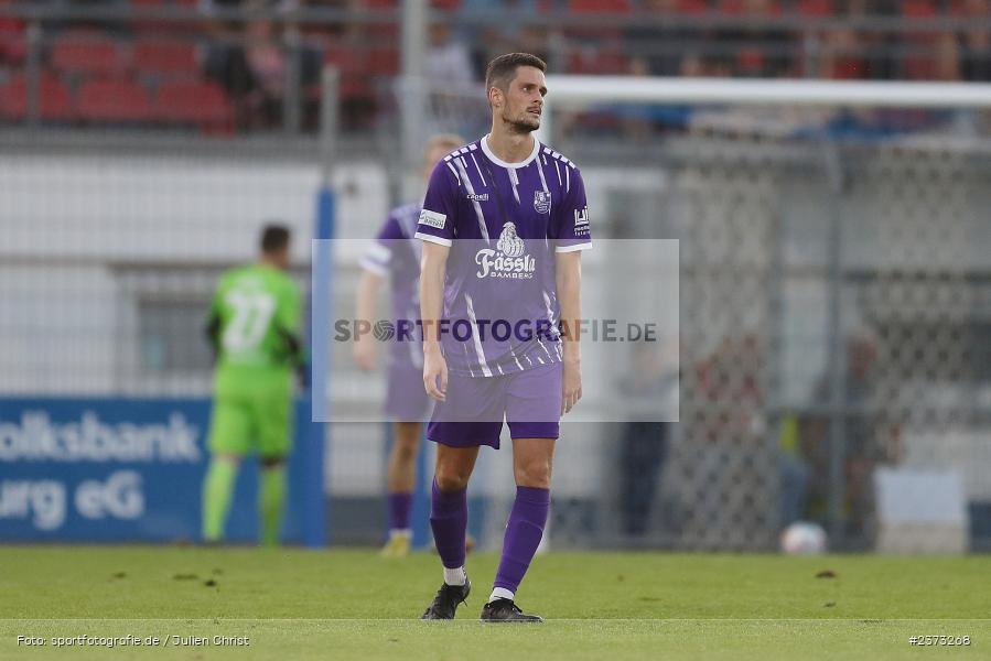 Marco Schmitt, Stadion am Schönbusch, Aschaffenburg, 11.08.2023, sport, action, BFV, Fussball, Saison 2023/2024, 4. Spieltag, Regionalliga Bayern, FCE, SVA, FC Eintracht Bamberg, SV Viktoria Aschaffenburg - Bild-ID: 2373268 Marco Schmitt, Stadion am Schönbusch, Aschaffenburg, 11.08.2023, sport, action, BFV, Fussball, Saison 2023/2024, 4. Spieltag, Regionalliga Bayern, FCE, SVA, FC Eintracht Bamberg, SV Viktoria Aschaffenburg - Bild-ID: 2373268