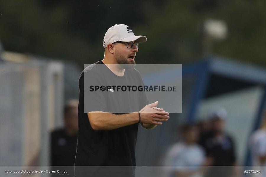Jan Gernlein, Stadion am Schönbusch, Aschaffenburg, 11.08.2023, sport, action, BFV, Fussball, Saison 2023/2024, 4. Spieltag, Regionalliga Bayern, FCE, SVA, FC Eintracht Bamberg, SV Viktoria Aschaffenburg - Bild-ID: 2373290