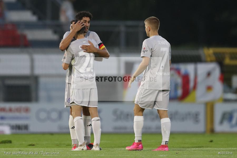 Hamza Boutakhrit, Stadion am Schönbusch, Aschaffenburg, 11.08.2023, sport, action, BFV, Fussball, Saison 2023/2024, 4. Spieltag, Regionalliga Bayern, FCE, SVA, FC Eintracht Bamberg, SV Viktoria Aschaffenburg - Bild-ID: 2373316