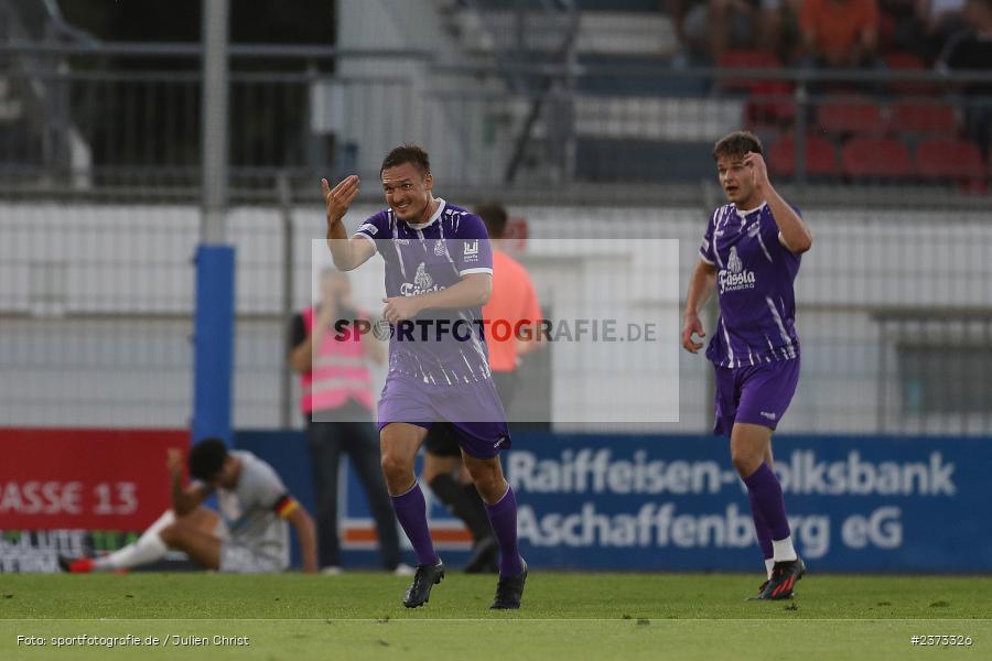 Andreas Mahr, Stadion am Schönbusch, Aschaffenburg, 11.08.2023, sport, action, BFV, Fussball, Saison 2023/2024, 4. Spieltag, Regionalliga Bayern, FCE, SVA, FC Eintracht Bamberg, SV Viktoria Aschaffenburg - Bild-ID: 2373326