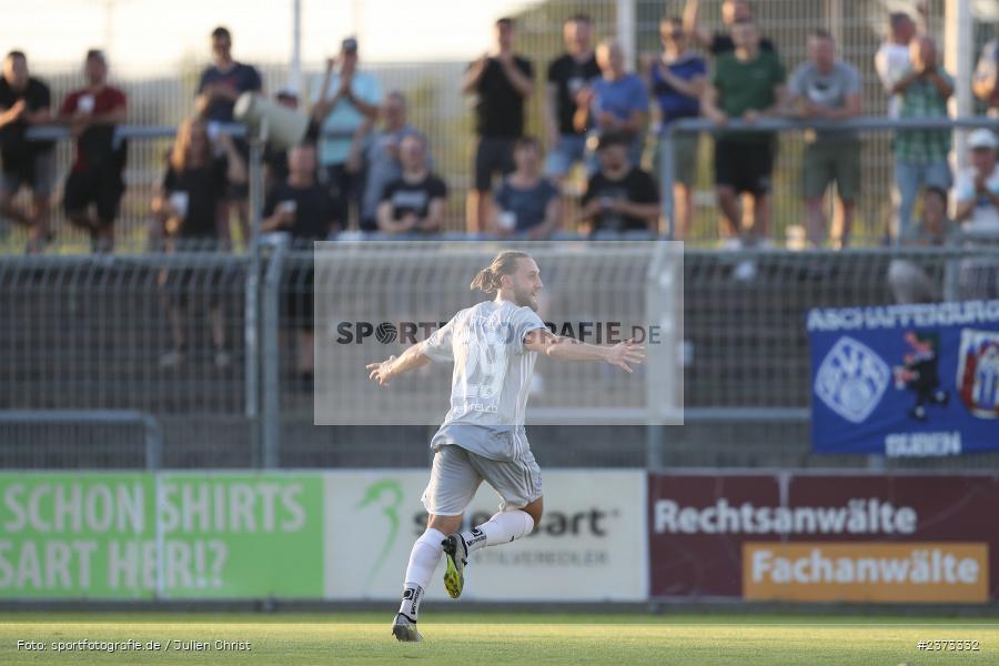 Lucas Sitter, Stadion am Schönbusch, Aschaffenburg, 11.08.2023, sport, action, BFV, Fussball, Saison 2023/2024, 4. Spieltag, Regionalliga Bayern, FCE, SVA, FC Eintracht Bamberg, SV Viktoria Aschaffenburg - Bild-ID: 2373332