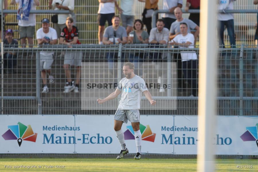 Lucas Sitter, Stadion am Schönbusch, Aschaffenburg, 11.08.2023, sport, action, BFV, Fussball, Saison 2023/2024, 4. Spieltag, Regionalliga Bayern, FCE, SVA, FC Eintracht Bamberg, SV Viktoria Aschaffenburg - Bild-ID: 2373335 Lucas Sitter, Stadion am Schönbusch, Aschaffenburg, 11.08.2023, sport, action, BFV, Fussball, Saison 2023/2024, 4. Spieltag, Regionalliga Bayern, FCE, SVA, FC Eintracht Bamberg, SV Viktoria Aschaffenburg - Bild-ID: 2373335