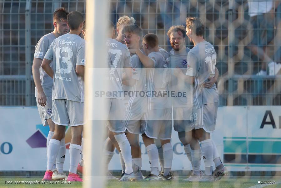 Lucas Sitter, Stadion am Schönbusch, Aschaffenburg, 11.08.2023, sport, action, BFV, Fussball, Saison 2023/2024, 4. Spieltag, Regionalliga Bayern, FCE, SVA, FC Eintracht Bamberg, SV Viktoria Aschaffenburg - Bild-ID: 2373337 Lucas Sitter, Stadion am Schönbusch, Aschaffenburg, 11.08.2023, sport, action, BFV, Fussball, Saison 2023/2024, 4. Spieltag, Regionalliga Bayern, FCE, SVA, FC Eintracht Bamberg, SV Viktoria Aschaffenburg - Bild-ID: 2373337