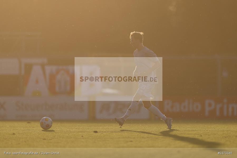 Tom Schulz, Stadion am Schönbusch, Aschaffenburg, 11.08.2023, sport, action, BFV, Fussball, Saison 2023/2024, 4. Spieltag, Regionalliga Bayern, FCE, SVA, FC Eintracht Bamberg, SV Viktoria Aschaffenburg - Bild-ID: 2373341