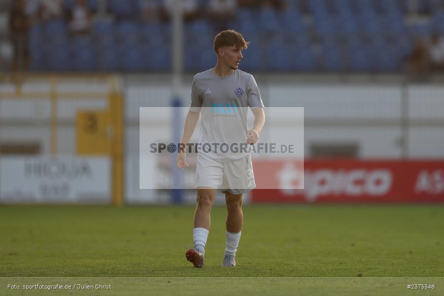 Lars Kleiner, Stadion am Schönbusch, Aschaffenburg, 11.08.2023, sport, action, BFV, Fussball, Saison 2023/2024, 4. Spieltag, Regionalliga Bayern, FCE, SVA, FC Eintracht Bamberg, SV Viktoria Aschaffenburg - Bild-ID: 2373348