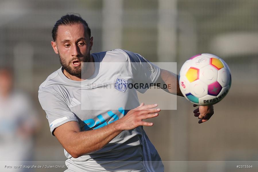 Lucas Sitter, Stadion am Schönbusch, Aschaffenburg, 11.08.2023, sport, action, BFV, Fussball, Saison 2023/2024, 4. Spieltag, Regionalliga Bayern, FCE, SVA, FC Eintracht Bamberg, SV Viktoria Aschaffenburg - Bild-ID: 2373364