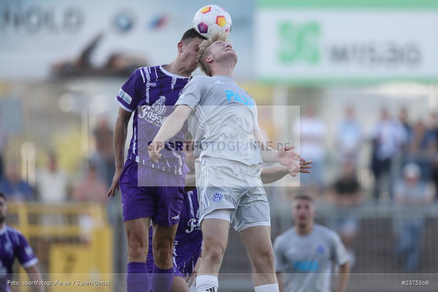 Jan-Philipp Stein, Stadion am Schönbusch, Aschaffenburg, 11.08.2023, sport, action, BFV, Fussball, Saison 2023/2024, 4. Spieltag, Regionalliga Bayern, FCE, SVA, FC Eintracht Bamberg, SV Viktoria Aschaffenburg - Bild-ID: 2373368 Jan-Philipp Stein, Stadion am Schönbusch, Aschaffenburg, 11.08.2023, sport, action, BFV, Fussball, Saison 2023/2024, 4. Spieltag, Regionalliga Bayern, FCE, SVA, FC Eintracht Bamberg, SV Viktoria Aschaffenburg - Bild-ID: 2373368