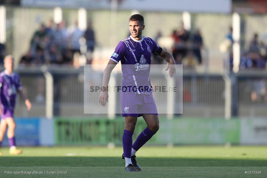 Christopher Kettler, Stadion am Schönbusch, Aschaffenburg, 11.08.2023, sport, action, BFV, Fussball, Saison 2023/2024, 4. Spieltag, Regionalliga Bayern, FCE, SVA, FC Eintracht Bamberg, SV Viktoria Aschaffenburg - Bild-ID: 2373369 Christopher Kettler, Stadion am Schönbusch, Aschaffenburg, 11.08.2023, sport, action, BFV, Fussball, Saison 2023/2024, 4. Spieltag, Regionalliga Bayern, FCE, SVA, FC Eintracht Bamberg, SV Viktoria Aschaffenburg - Bild-ID: 2373369