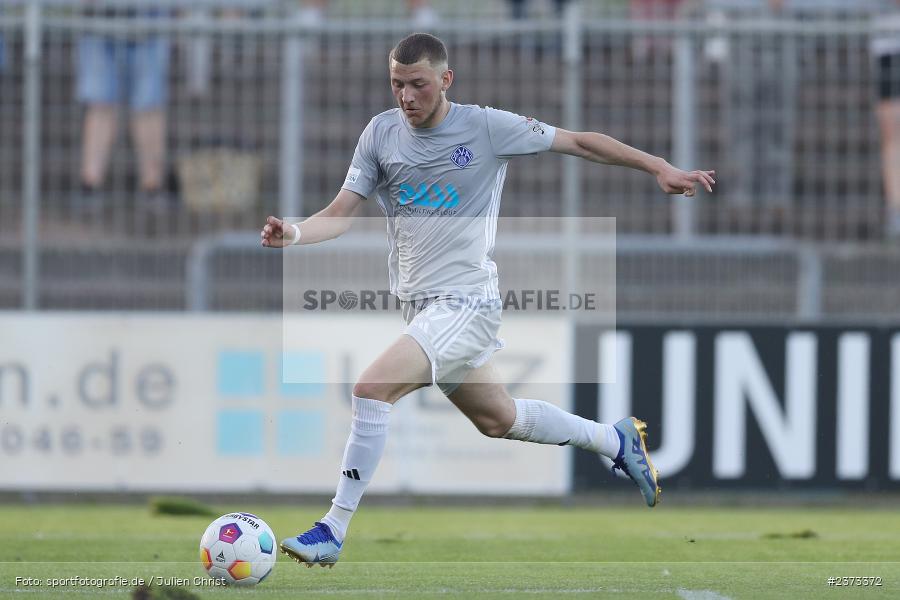 Niklas Meyer, Stadion am Schönbusch, Aschaffenburg, 11.08.2023, sport, action, BFV, Fussball, Saison 2023/2024, 4. Spieltag, Regionalliga Bayern, FCE, SVA, FC Eintracht Bamberg, SV Viktoria Aschaffenburg - Bild-ID: 2373372