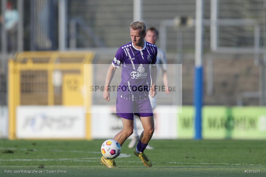 Marc Reischmann, Stadion am Schönbusch, Aschaffenburg, 11.08.2023, sport, action, BFV, Fussball, Saison 2023/2024, 4. Spieltag, Regionalliga Bayern, FCE, SVA, FC Eintracht Bamberg, SV Viktoria Aschaffenburg - Bild-ID: 2373377