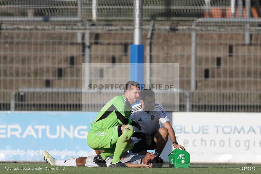 Arda Nadaroglu, Stadion am Schönbusch, Aschaffenburg, 11.08.2023, sport, action, BFV, Fussball, Saison 2023/2024, 4. Spieltag, Regionalliga Bayern, FCE, SVA, FC Eintracht Bamberg, SV Viktoria Aschaffenburg - Bild-ID: 2373390