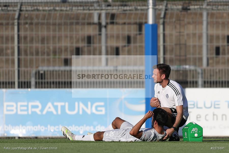 Arda Nadaroglu, Stadion am Schönbusch, Aschaffenburg, 11.08.2023, sport, action, BFV, Fussball, Saison 2023/2024, 4. Spieltag, Regionalliga Bayern, FCE, SVA, FC Eintracht Bamberg, SV Viktoria Aschaffenburg - Bild-ID: 2373391