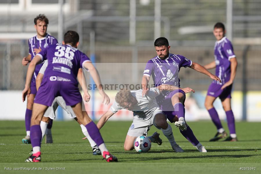 Roberto Desch, Stadion am Schönbusch, Aschaffenburg, 11.08.2023, sport, action, BFV, Fussball, Saison 2023/2024, 4. Spieltag, Regionalliga Bayern, FCE, SVA, FC Eintracht Bamberg, SV Viktoria Aschaffenburg - Bild-ID: 2373392