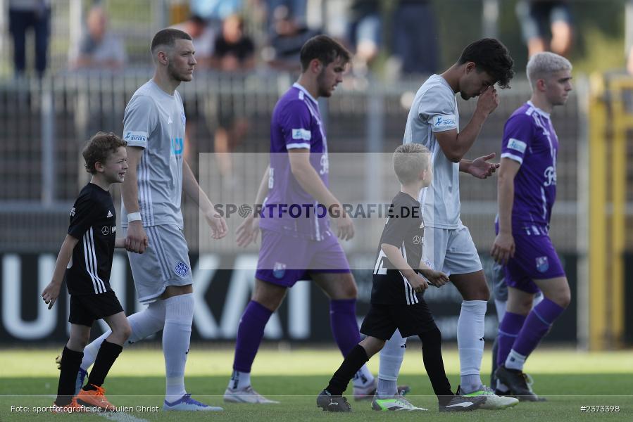 Arda Nadaroglu, Stadion am Schönbusch, Aschaffenburg, 11.08.2023, sport, action, BFV, Fussball, Saison 2023/2024, 4. Spieltag, Regionalliga Bayern, FCE, SVA, FC Eintracht Bamberg, SV Viktoria Aschaffenburg - Bild-ID: 2373398