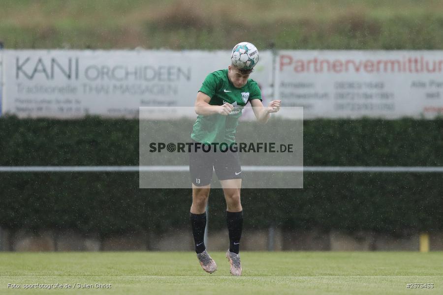 Lino Schramm, Sportgelände, Schwebenried, 12.08.2023, sport, action, BFV, Fussball, Saison 2023/2024, 6. Spieltag, Landesliga Nordwest, DJK TUS, TuS Röllbach, DJK Schwebenried/Schwemmelsbach - Bild-ID: 2373433