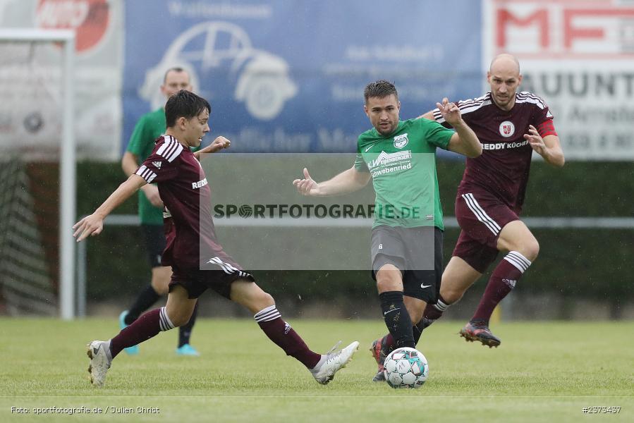 Felix Zöller, Sportgelände, Schwebenried, 12.08.2023, sport, action, BFV, Fussball, Saison 2023/2024, 6. Spieltag, Landesliga Nordwest, DJK TUS, TuS Röllbach, DJK Schwebenried/Schwemmelsbach - Bild-ID: 2373437