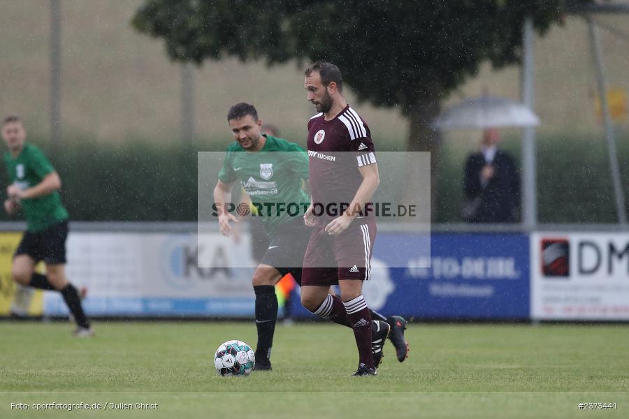 Mario Ackermann, Sportgelände, Schwebenried, 12.08.2023, sport, action, BFV, Fussball, Saison 2023/2024, 6. Spieltag, Landesliga Nordwest, DJK TUS, TuS Röllbach, DJK Schwebenried/Schwemmelsbach - Bild-ID: 2373441