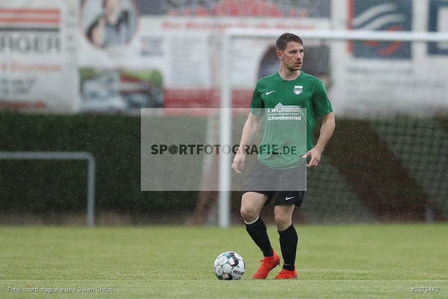 Valentin Reitstetter, Sportgelände, Schwebenried, 12.08.2023, sport, action, BFV, Fussball, Saison 2023/2024, 6. Spieltag, Landesliga Nordwest, DJK TUS, TuS Röllbach, DJK Schwebenried/Schwemmelsbach - Bild-ID: 2373442