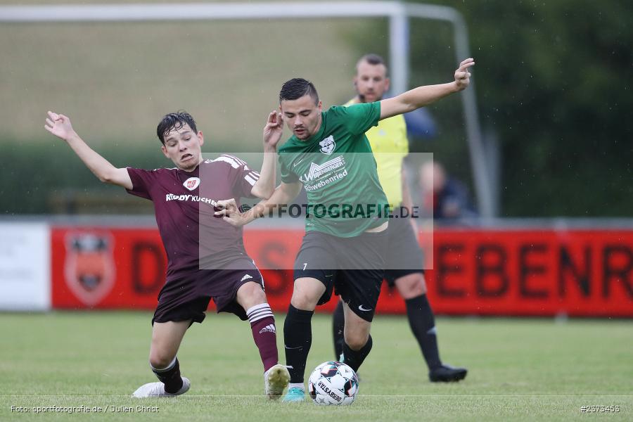 Ben Stapf, Sportgelände, Schwebenried, 12.08.2023, sport, action, BFV, Fussball, Saison 2023/2024, 6. Spieltag, Landesliga Nordwest, DJK TUS, TuS Röllbach, DJK Schwebenried/Schwemmelsbach - Bild-ID: 2373453