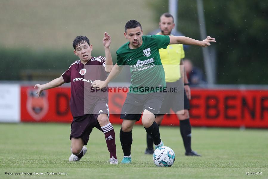 Ben Stapf, Sportgelände, Schwebenried, 12.08.2023, sport, action, BFV, Fussball, Saison 2023/2024, 6. Spieltag, Landesliga Nordwest, DJK TUS, TuS Röllbach, DJK Schwebenried/Schwemmelsbach - Bild-ID: 2373454