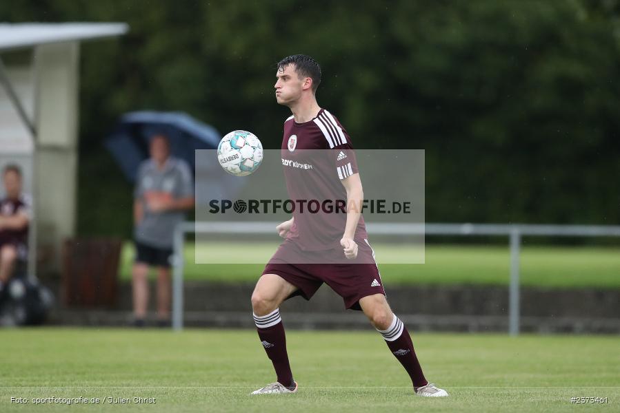 Tim Thorwart, Sportgelände, Schwebenried, 12.08.2023, sport, action, BFV, Fussball, Saison 2023/2024, 6. Spieltag, Landesliga Nordwest, DJK TUS, TuS Röllbach, DJK Schwebenried/Schwemmelsbach - Bild-ID: 2373461