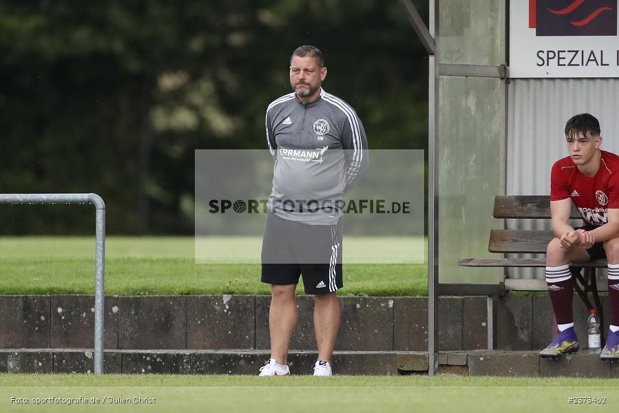 Hans-Jürgen Weiß, Sportgelände, Schwebenried, 12.08.2023, sport, action, BFV, Fussball, Saison 2023/2024, 6. Spieltag, Landesliga Nordwest, DJK TUS, TuS Röllbach, DJK Schwebenried/Schwemmelsbach - Bild-ID: 2373462